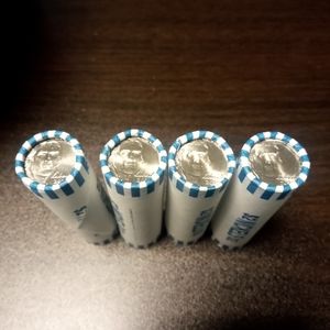 4 Rolls 2020-P Uncirculated Nickels